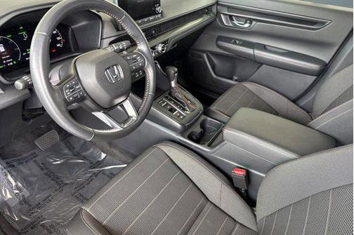 Gray 2024 Honda CR-V Hybrid Sport AWD