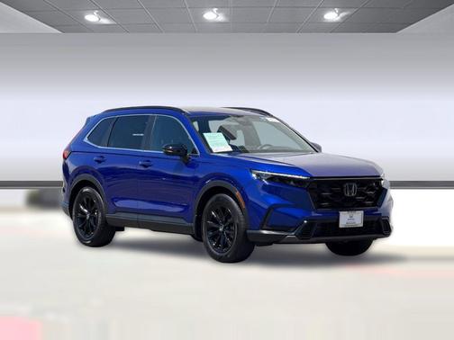 Crystal Black Pearl 2025 Honda CR-V Hybrid Sport FWD