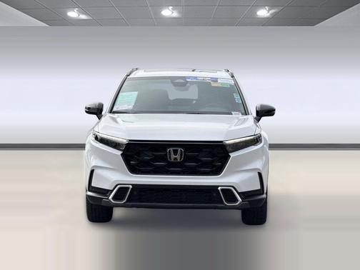 Platinum White Pearl 2026 Honda CR-V Hybrid Sport Touring AWD