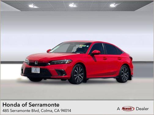 Rallye Red 2024 Honda Civic EX