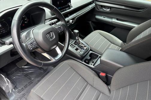 Radiant Red Metallic 2025 Honda CR-V Hybrid Sport FWD