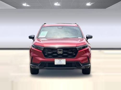 Radiant Red Metallic 2025 Honda CR-V Hybrid Sport FWD