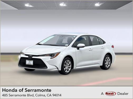 Wind Chill Pearl 2022 Toyota Corolla LE