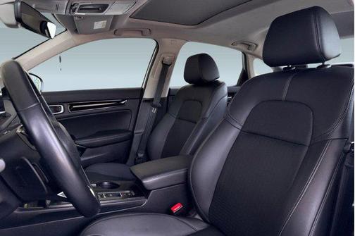 Platinum White Pearl 2024 Honda Civic Touring