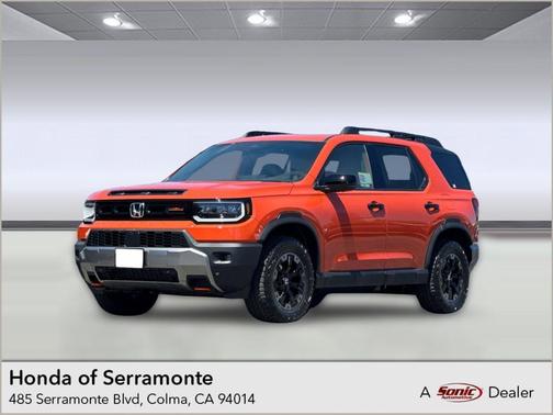 Sunset Orange 2026 Honda Passport AWD TrailSport Elite