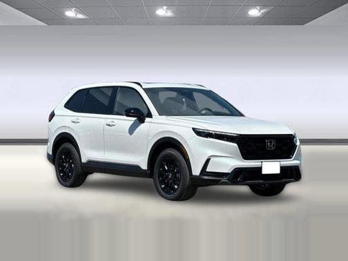 Platinum White Pearl 2026 Honda CR-V Hybrid Sport-L AWD