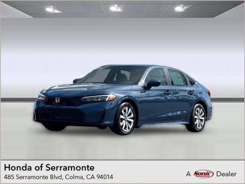 Blue Lagoon Pearl 2026 Honda Civic LX
