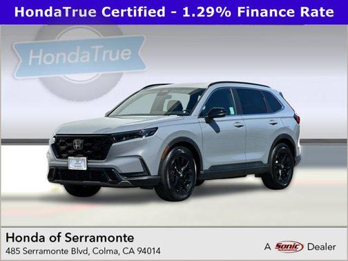Meteorite Gray Metallic 2024 Honda CR-V Hybrid Sport FWD