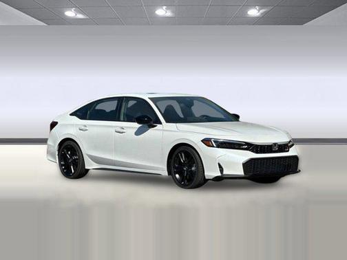 Platinum White Pearl 2026 Honda Civic Si Base