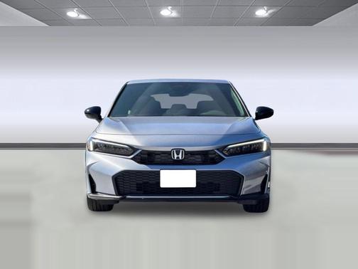 Solar Silver Metallic 2026 Honda Civic Hybrid Sport