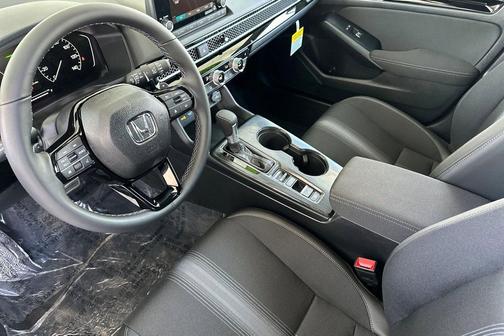 Solar Silver Metallic 2026 Honda Civic Hybrid Sport