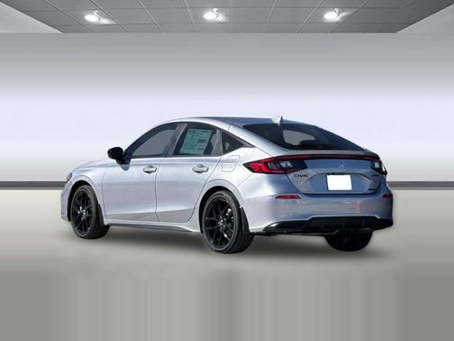 Solar Silver Metallic 2026 Honda Civic Hybrid Sport