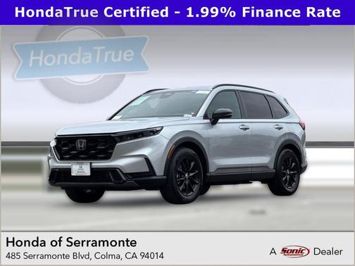 Solar Silver Metallic 2026 Honda CR-V Hybrid Sport FWD