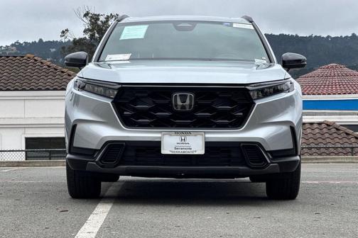 Solar Silver Metallic 2026 Honda CR-V Hybrid Sport FWD
