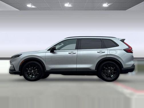 Solar Silver Metallic 2026 Honda CR-V Hybrid Sport FWD