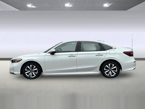 Platinum White Pearl 2026 Honda Civic LX