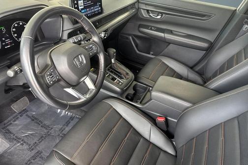 Platinum White Pearl 2025 Honda CR-V Hybrid Sport FWD