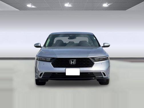 Solar Silver Metallic 2026 Honda Accord Hybrid Touring