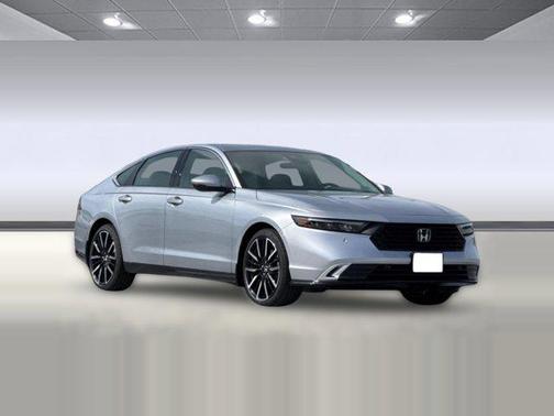 Solar Silver Metallic 2026 Honda Accord Hybrid Touring