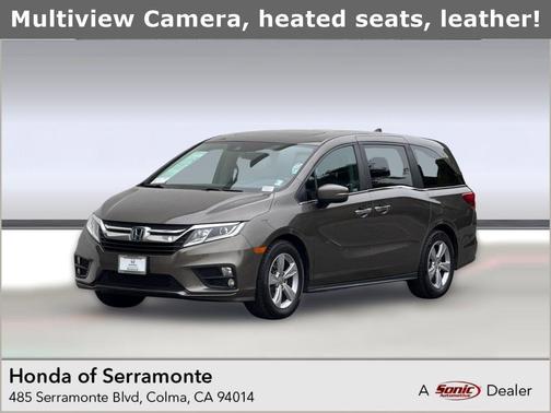 Gray 2019 Honda Odyssey EX-L