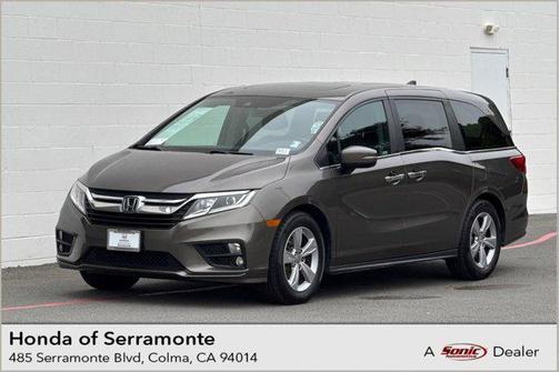 Gray 2019 Honda Odyssey EX-L