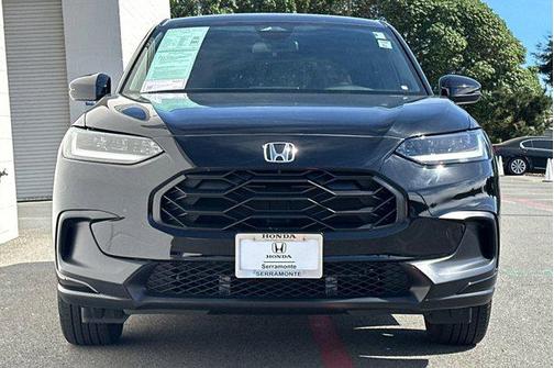 Crystal Black Pearl 2024 Honda HR-V 2WD Sport