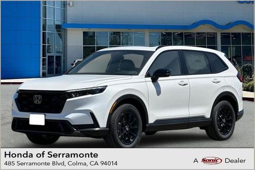 Platinum White Pearl 2026 Honda CR-V Hybrid Sport-L AWD