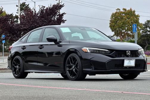 Crystal Black Pearl 2026 Honda Civic Sport
