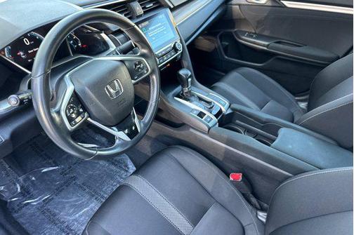 Platinum White Pearl 2020 Honda Civic EX