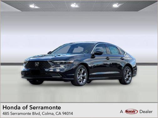 Crystal Black Pearl 2026 Honda Accord Hybrid EX-L