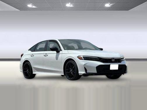 Platinum White Pearl 2026 Honda Civic Sport