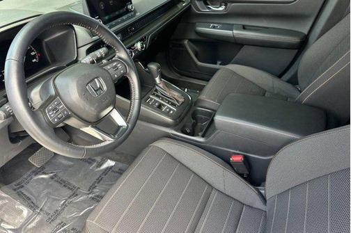 Platinum White Pearl 2025 Honda CR-V Hybrid Sport FWD