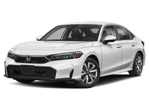 Platinum White Pearl 2026 Honda Civic LX