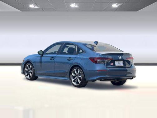 Blue Lagoon Pearl 2025 Honda Civic Hybrid Sport Touring