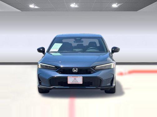 Blue Lagoon Pearl 2025 Honda Civic Hybrid Sport Touring