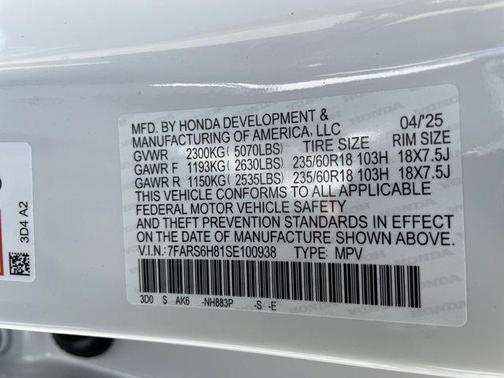 2025 Honda CR-V Hybrid Sport-L