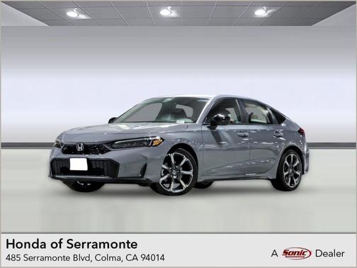 Urban Gray Pearl 2026 Honda Civic Hybrid Sport Touring