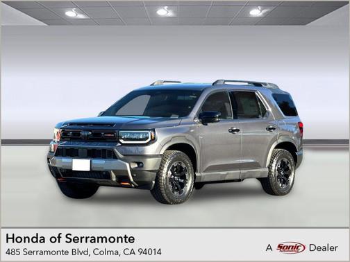 Modern Steel Metallic 2026 Honda Passport AWD TrailSport Elite