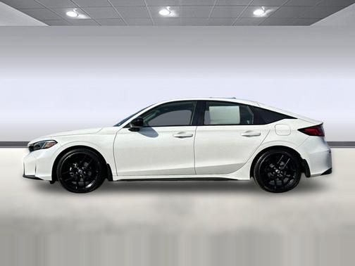 Platinum White Pearl 2026 Honda Civic Hybrid Sport