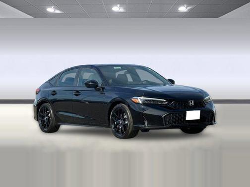Crystal Black Pearl 2026 Honda Civic Hybrid Sport