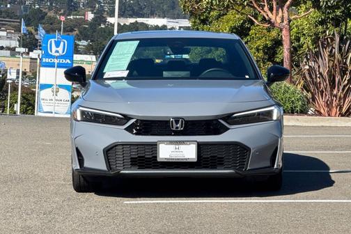 Urban Gray Pearl 2026 Honda Civic Hybrid Sport Touring