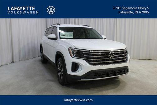 White Pearl 2026 Volkswagen Atlas 2.0T SE