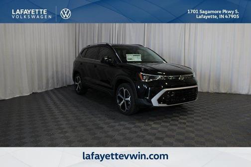 Deep Black Pearl 2025 Volkswagen Taos 1.5T SEL