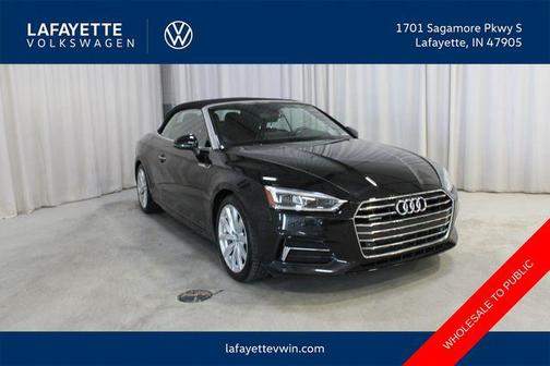 Black 2018 Audi A5 2.0T Premium Plus