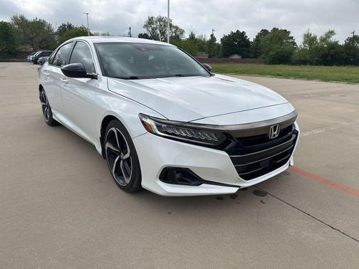 Platinum White Pearl 2021 Honda Accord Sport 2.0T