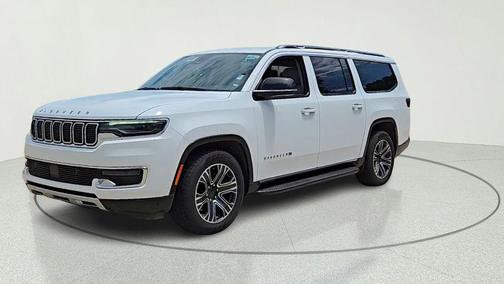 Bright White Clearcoat 2024 Jeep Wagoneer L Series II