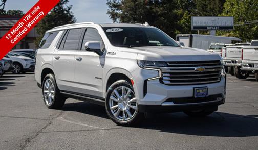Iridescent Pearl Tricoat 2023 Chevrolet Tahoe High Country