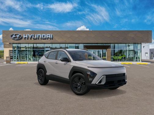 Cyber Gray Metallic 2026 Hyundai KONA SEL Sport