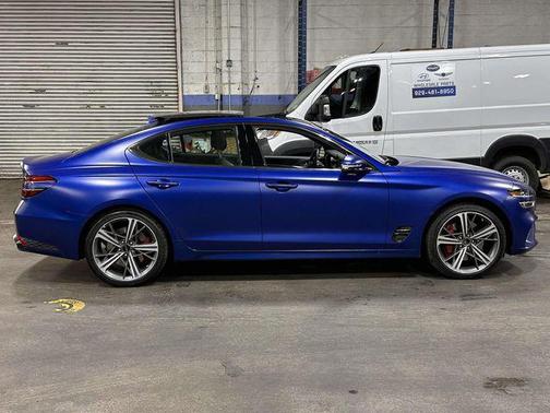 Burleigh Blue Matte 2025 Genesis G70 2.5T AWD