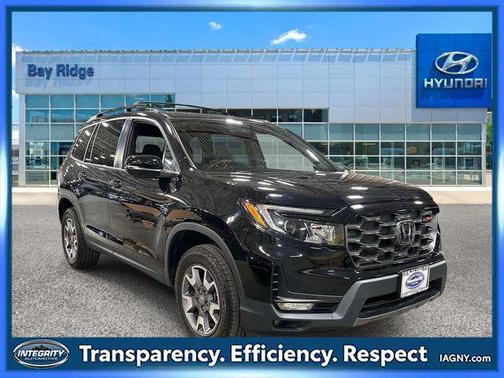 Crystal Black Pearl 2023 Honda Passport AWD TrailSport